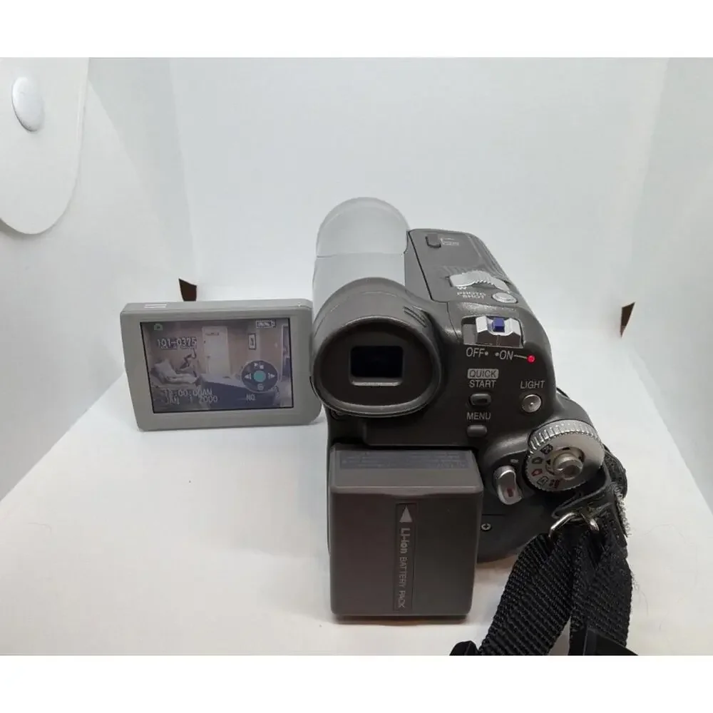 Panasonic PV-GS35 Digital Mini DV Camcorder -Tested Working Record Transfer Play
